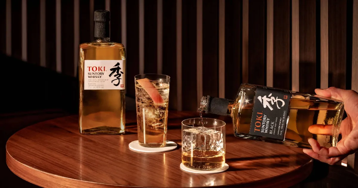 Suntory Unveils New Japanese Toki Whisky After a Decade