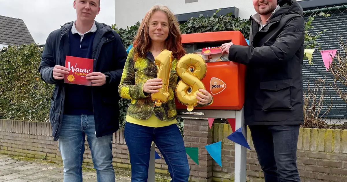 Informatieve verjaardagskaart voor 18-jarigen