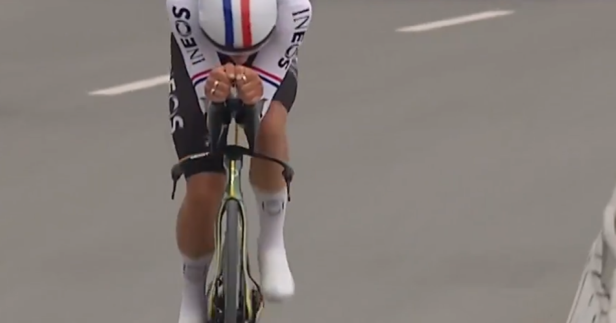 Daniel Tarling Tarling blasts toward time trial victory in UAE Tour, Pogacar ...