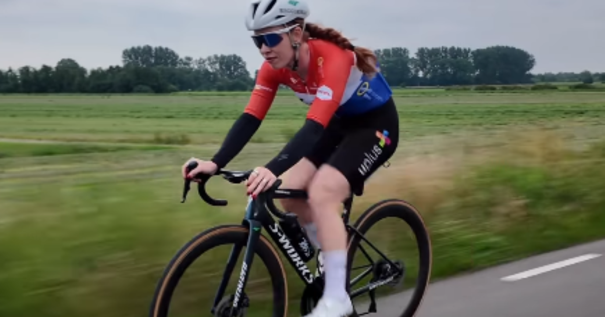 Rijpma-De Jong wil naar Olympische Spelen 2028, op de fiets