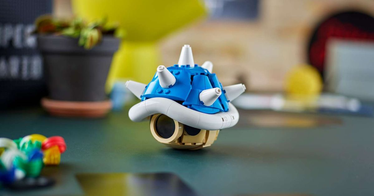 Lego Element Shell LEGO Mario Kart Spiny Shell-set nu fors afgeprijsd