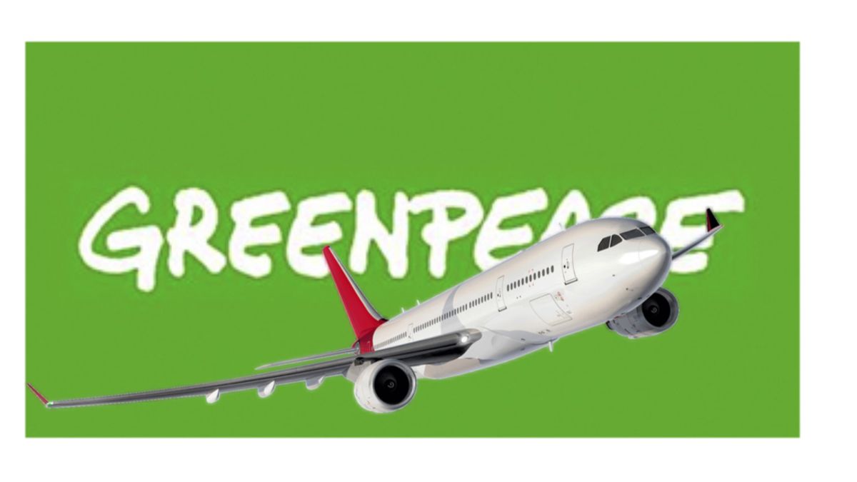 Milieuvervuilende Greenpeace directeur vloog 2 jaar lang met vliegtuig vanuit Luxemburg naar zijn kantoor in Amsterdam