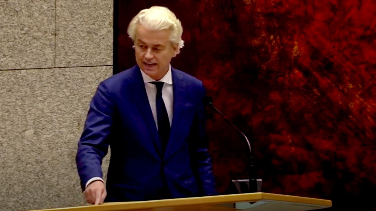 Geert Wilders doet aangifte vanwege video waar man op zijn foto schiet
