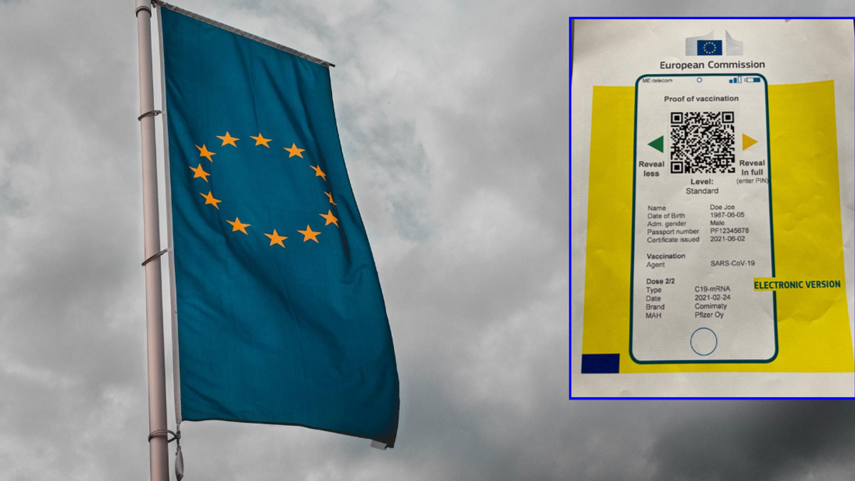 Europese Unie kondigt gebruik vaccinatiepaspoort vanaf juni aan - laten ook prototype paspoort zien