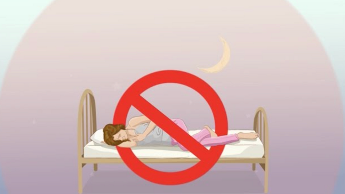 5 belangrijke redenen waarom je nooit op je rechterzij zou moeten slapen