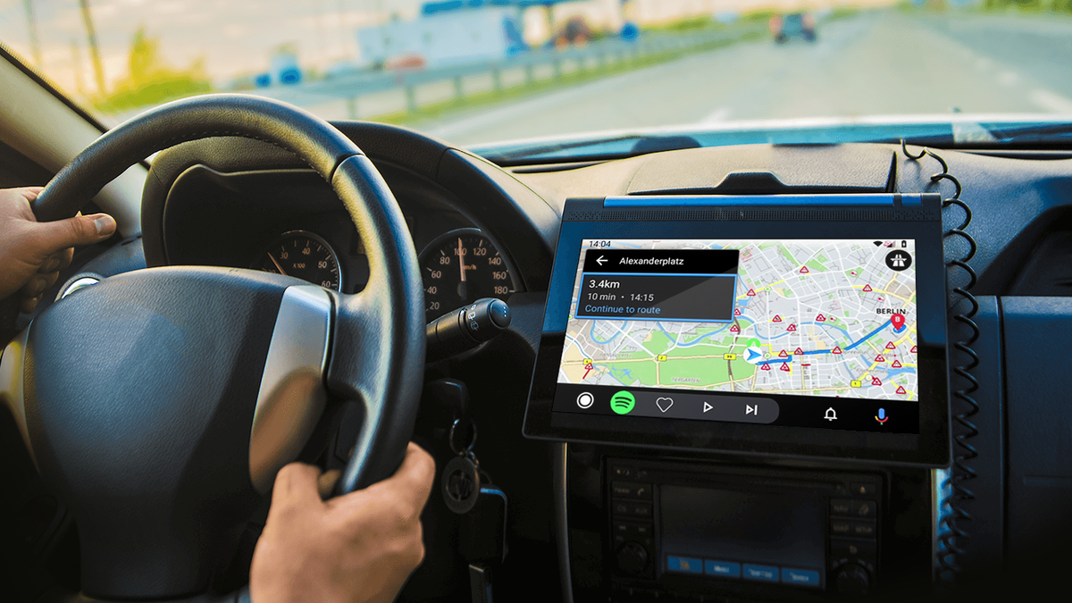 Syndicaat output heldin Navigatie-app Sygic is nu offcieel beschikbaar voor Android Auto