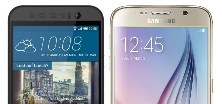 Maan zuur Christendom 32 GB-versie Samsung Galaxy S6 heeft 23 GB bruikbaar geheugen, HTC One M9  21 GB