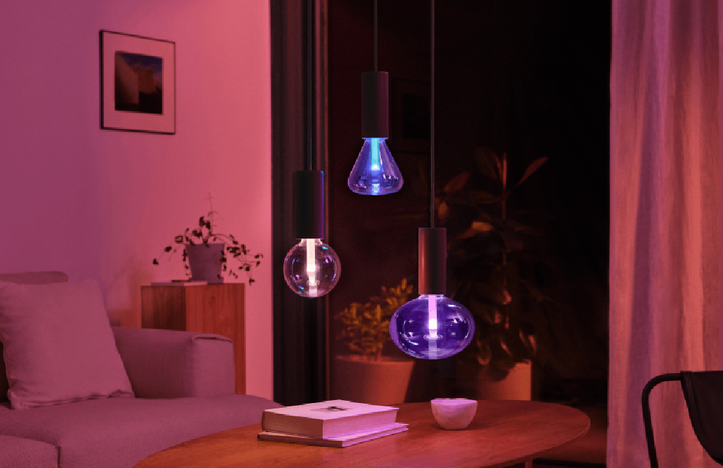 Weg huis koper gevoeligheid Philips Hue lanceert moderne Lightguide-hanglampen