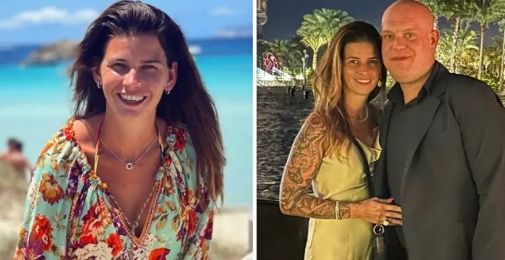 Michael van Gerwen in bikini, daar ziet niemand op te wachten. Zijn vrouw  Daphne daarentegen... (foto's) | Clint.be