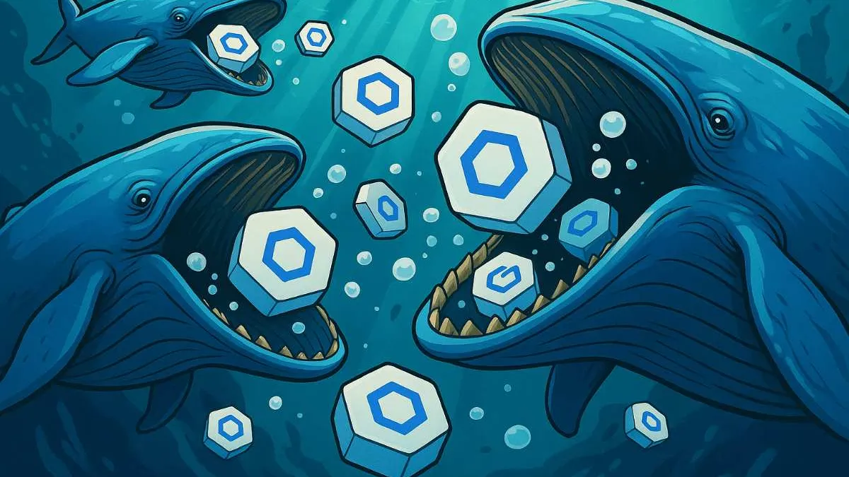 Chainlink (LINK) in de spotlight: Whales stapelen op na de crash, uitbraak  in zicht?