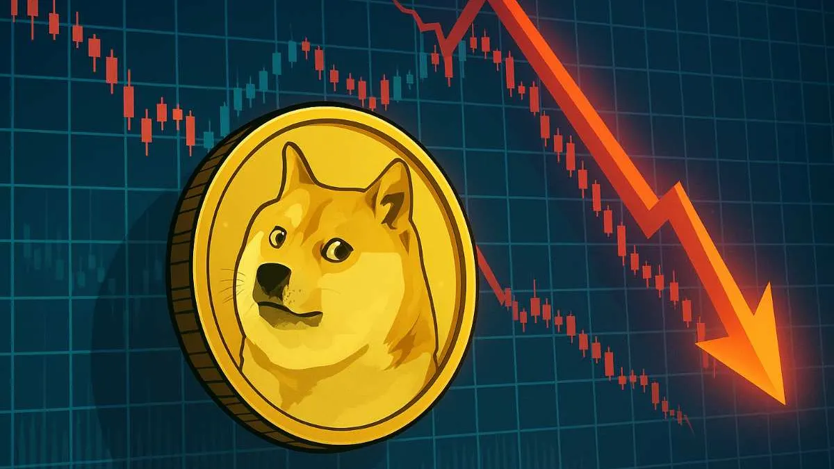 Dogecoin zakt onder $0,18: Whales dumpen massaal en marktkap krimpt met  miljarden