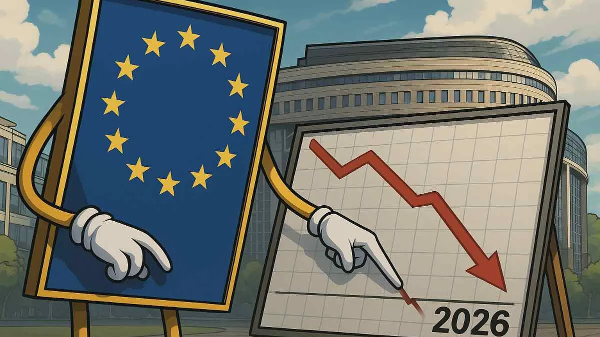 EU schroeft groeiverwachting voor 2026 terug door handelsoorlog en zwakke  giganten