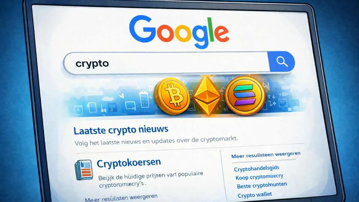 Google zoekopdrachten naar 