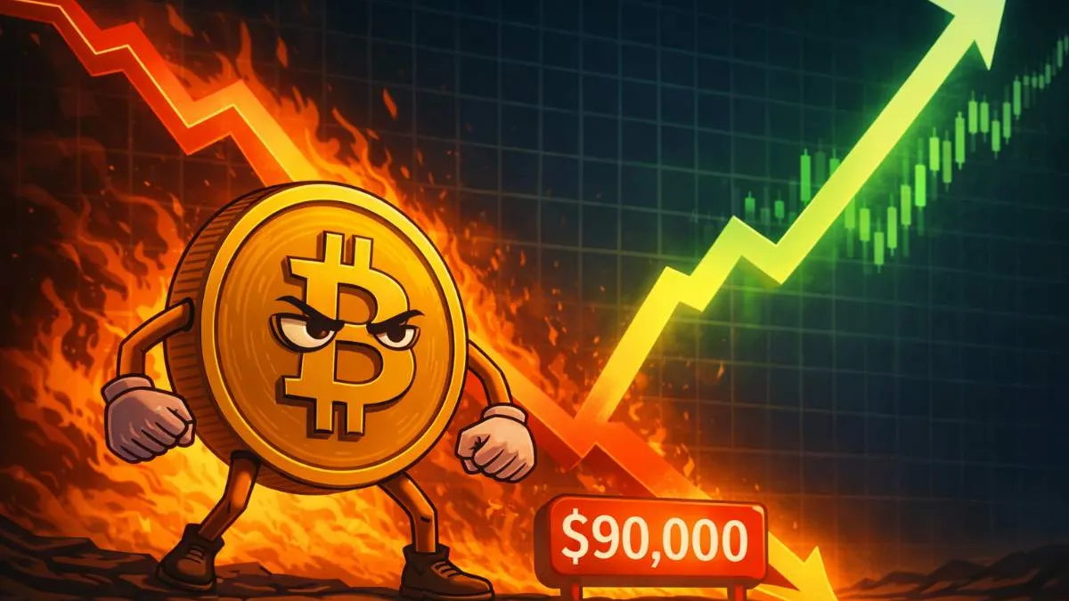 Bitcoin koers daalt richting $90k, maar on-chain signalen wijzen op herstel