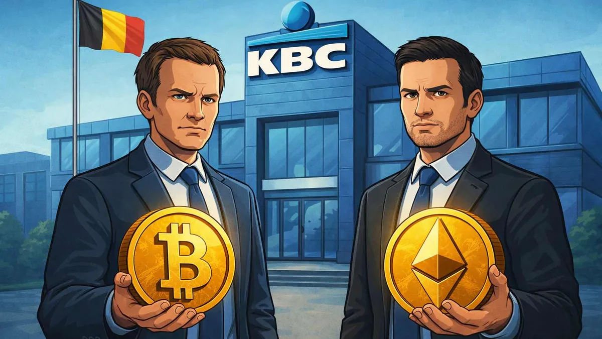 Grootste Belgische bank KBC gaat Bitcoin en Ethereum handel aanbieden