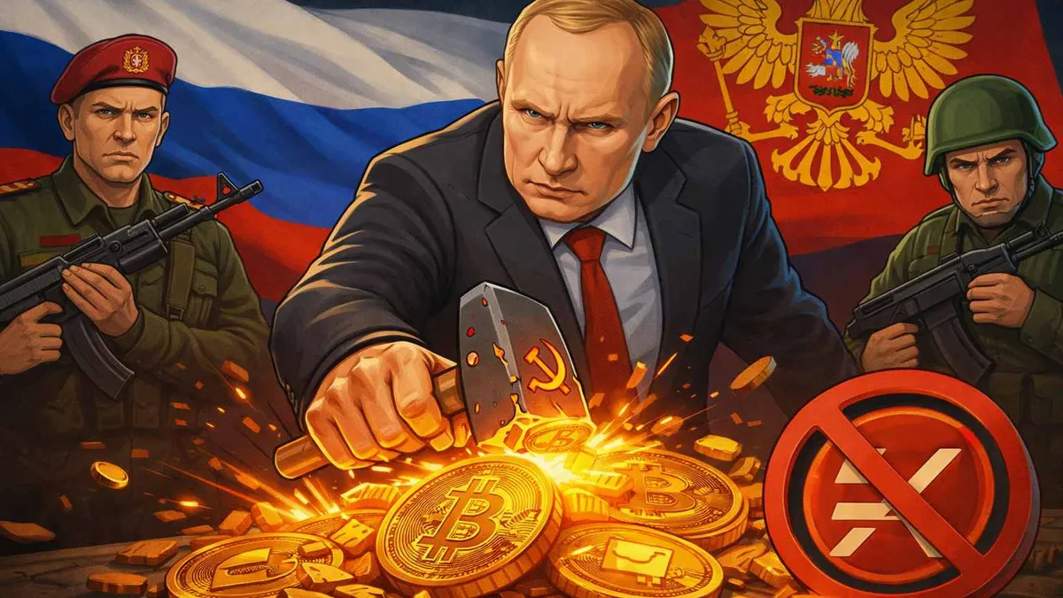 Rusland neemt versnelde maatregelen rondom crypto, terwijl het WhiteBIT  blokkeert