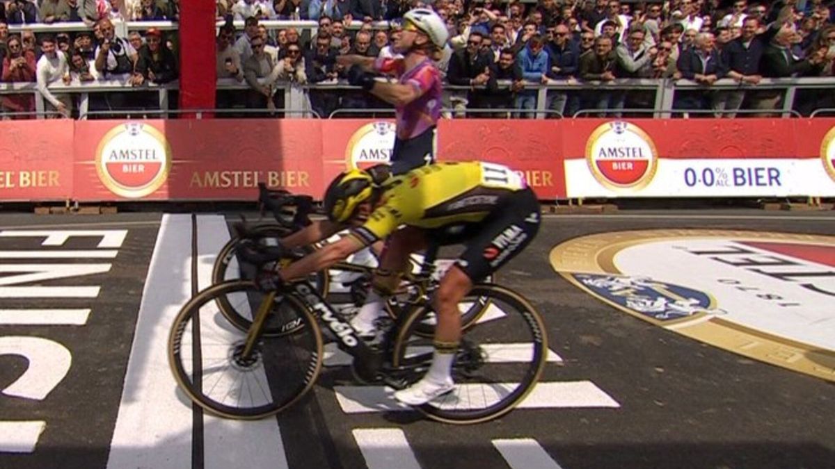 VÍDEO Final dramático da Amstel Gold Race Feminina 2024 com Marianne