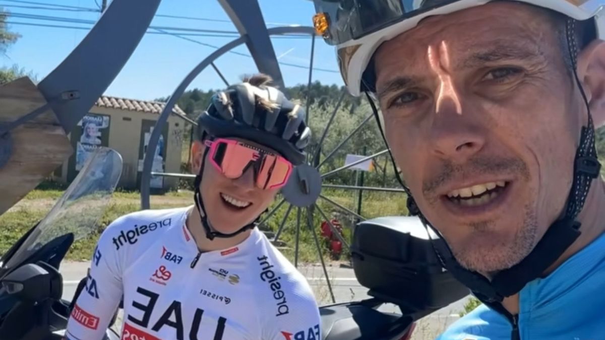 VIDEO Philippe Gilbert joins Tadej Pogacar for Tour de France recon on