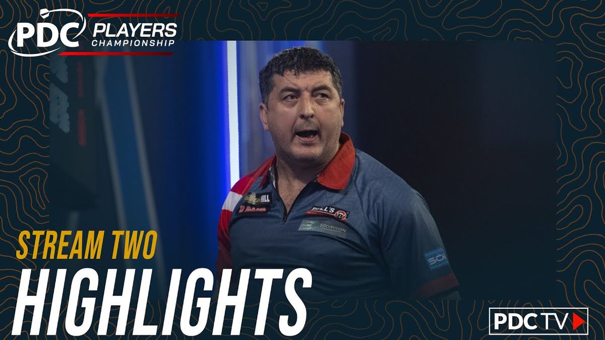 VIDEO Streaming board highlights from Players Championship 24 Dartsnews
