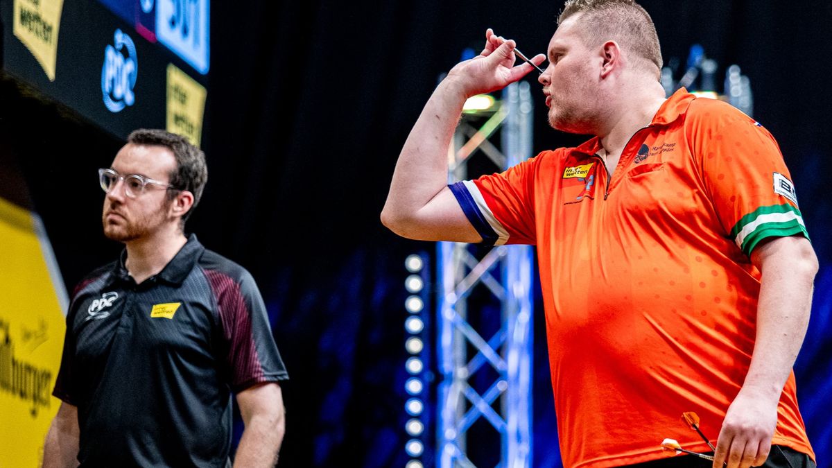 Wesley Plaisier und Thibault Tricole im Finale des Qualifikationsturniers für die Darts Weltmeisterschaft Dartsnews.de