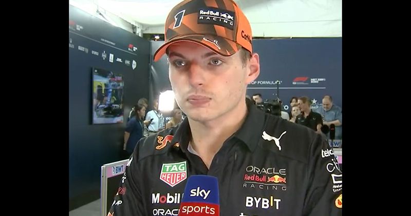 ziekte Meer dan wat dan ook Bestrating Video. De reactie van Max Verstappen na de 'fout' van Red Bull in Singapore  | GP33