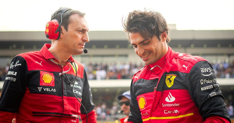 Carlos Sainz ziet sterk Ferrari in 2023 door komst van Frédéric Vasseur |  GP33