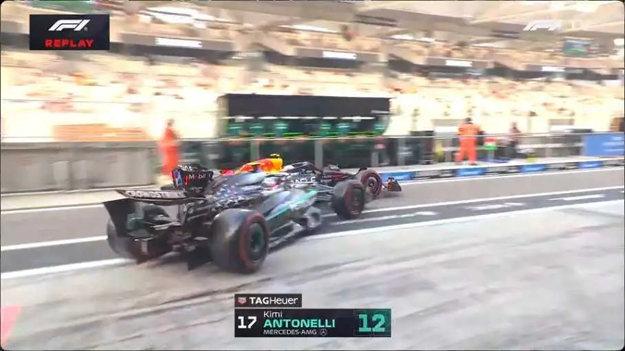 Image for FP pit lane crash investigated by the stewards in Abu Dhabi