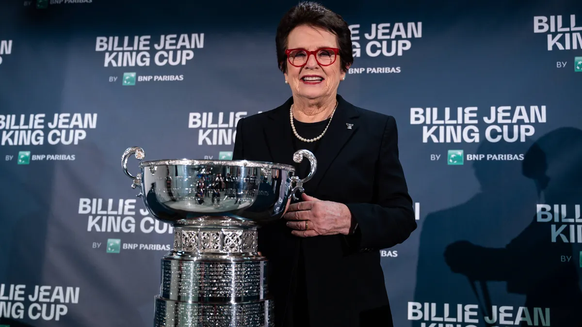 From tennis court to the classroom: Billie Jean King is finishing what she started