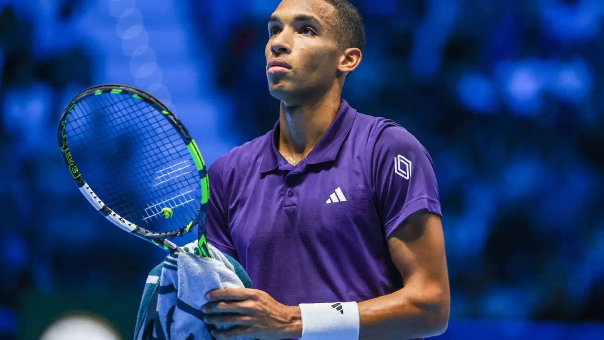 Image related to "Five straight losses didn’t stop him": Auger-Aliassime on Djokovic’s Australian Open run