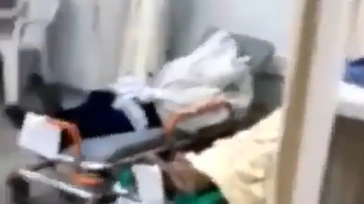 Gruwelijke coronavirus beelden uit ziekenhuis in Brazilië