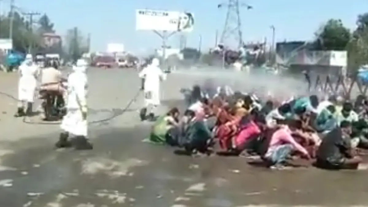 Desinfecteren in India doen ze zo