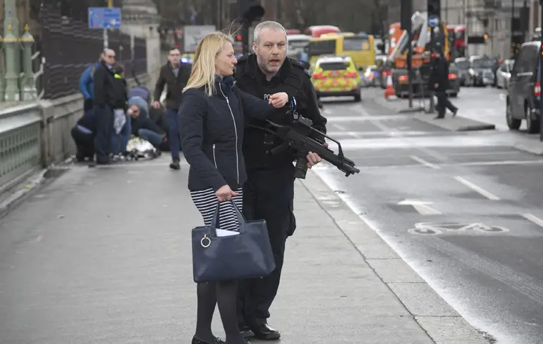 Aanslag met een auto in Londen?