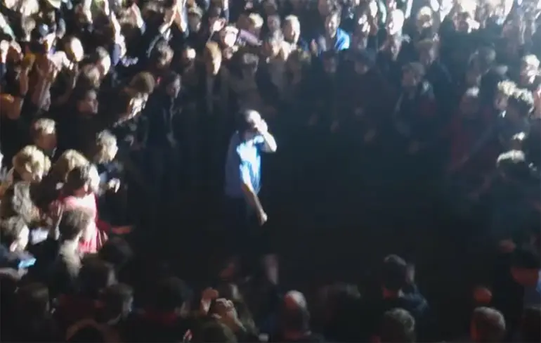 De Staat doet video clip Witch Doctor na tijdens Eurosonic concert