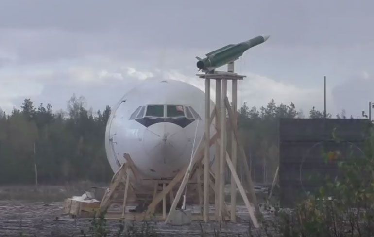 Test met Buk door fabrikant Almaz-Antey na MH17 ramp