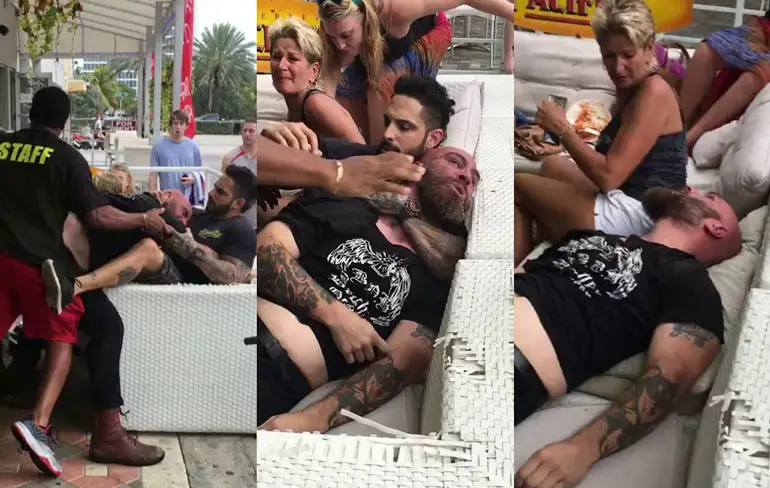 Knuppel duidelijk maken dat hij zich moet gedragen tijdens Spring Break