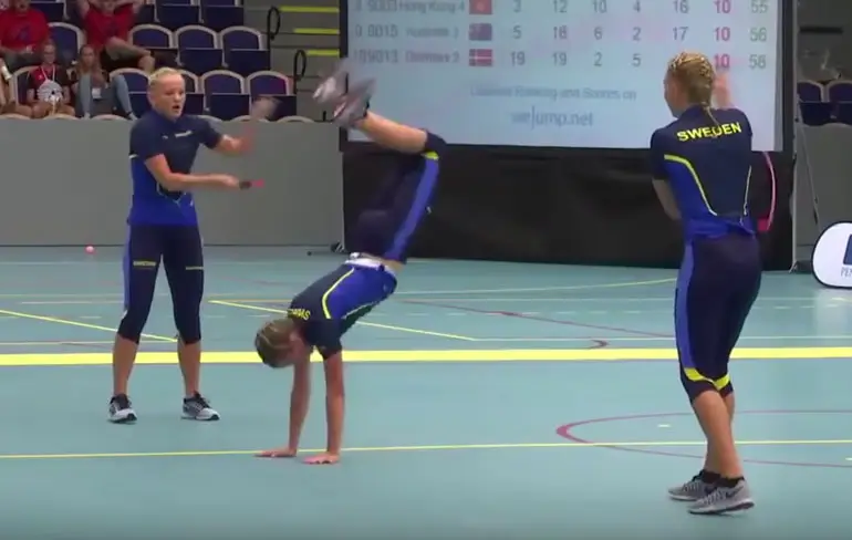 Zweedse touwtjespringsters kunnen het wel