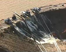 Breaking: Dam in Texas staat op springen