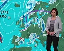 En dan nu het weer met RTL weervrouw Jennifer Faber... Fuck!