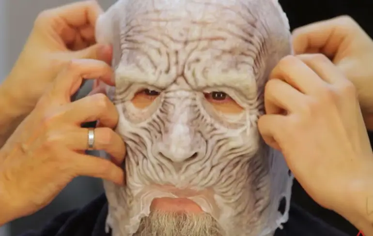 Game of Thrones: White Walker Make-up voor Scott Ian