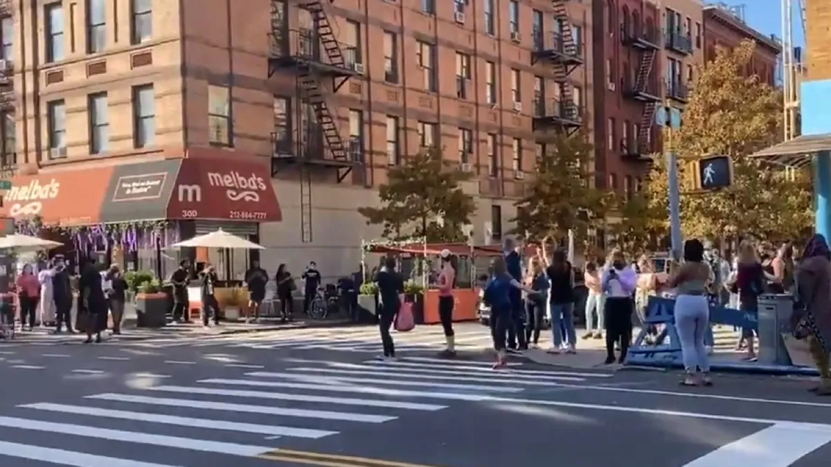 In New York zijn ze dolblij dat Trump niet herkozen is