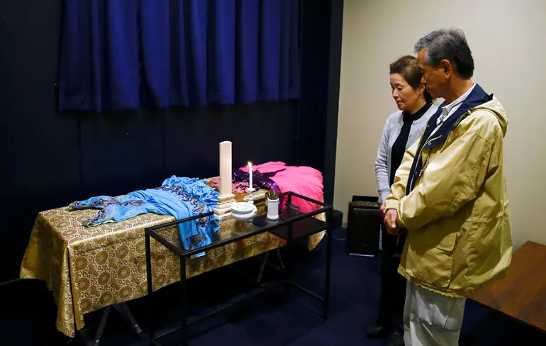 De lijken hotels van Japan