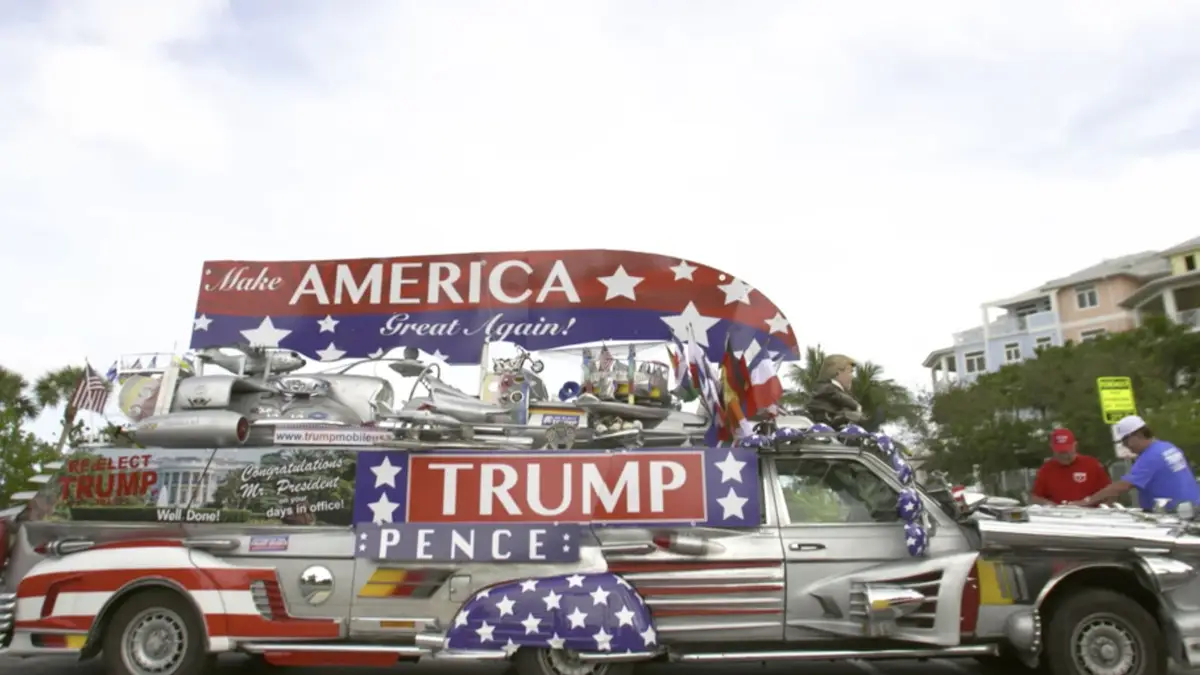 Trump Mobile is op zijn minst opvallend