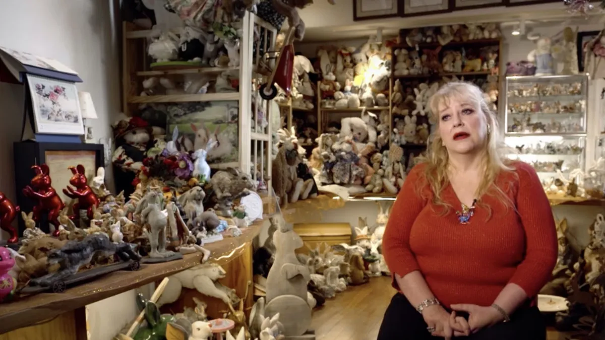 Misschien zijn deze konijnen liefhebbers een beetje doorgeslagen?