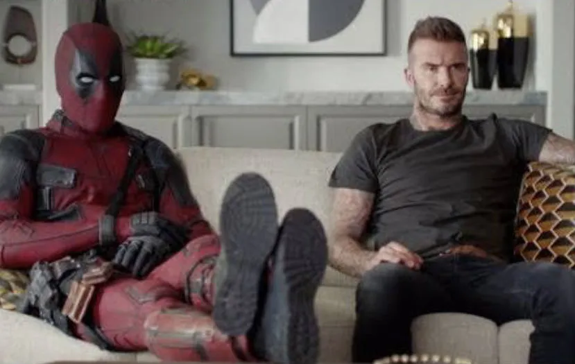 Deadpool heeft nog wat goed te maken met David Beckham
