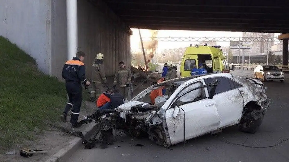 In Ufa hebben ze hele goede lantaarnpaal staan