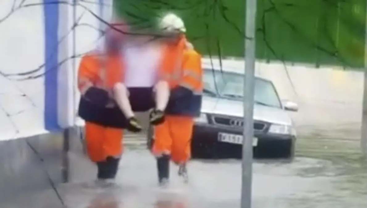 Hulpdiensten grepen in tijdens wateroverlast in Albacete