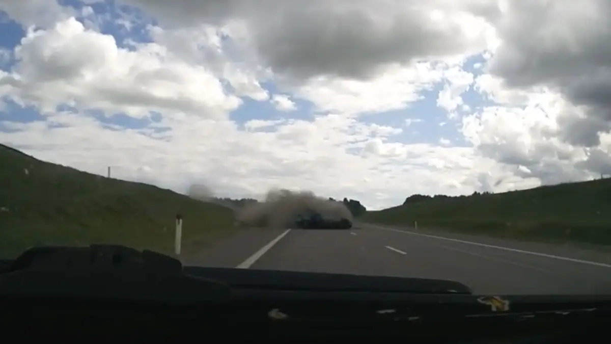 Komt er even eentje voorbij rollen tijdens het rijden