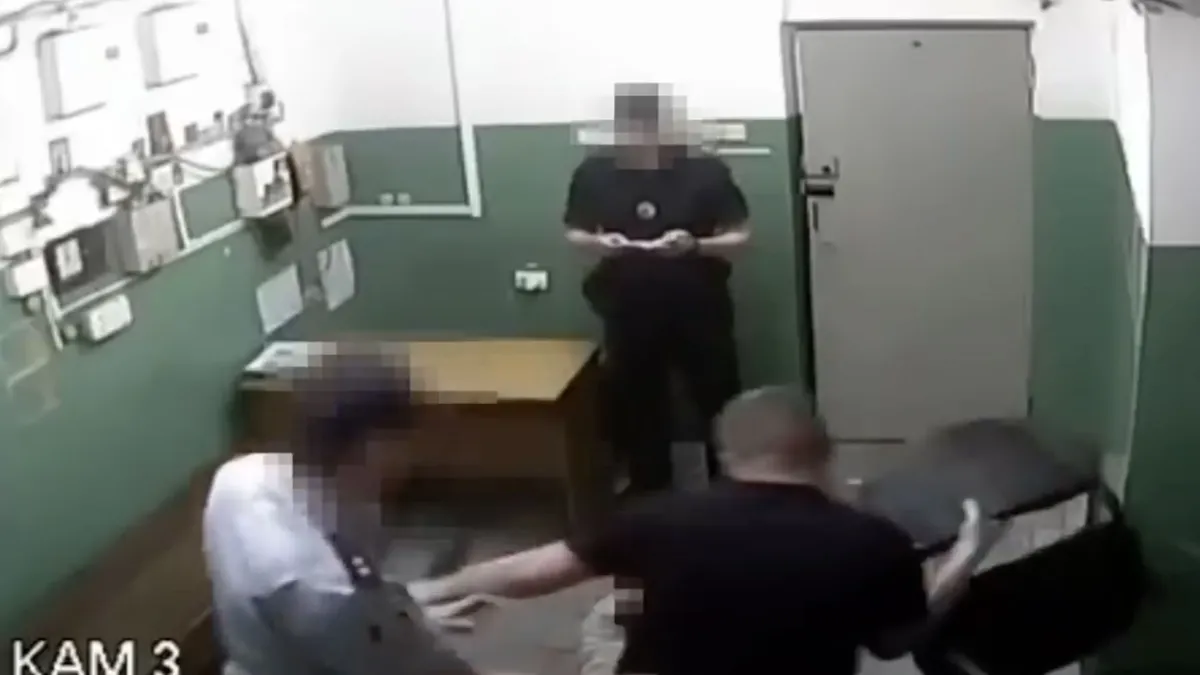 Niet zo goed wat de Charkov politie doet