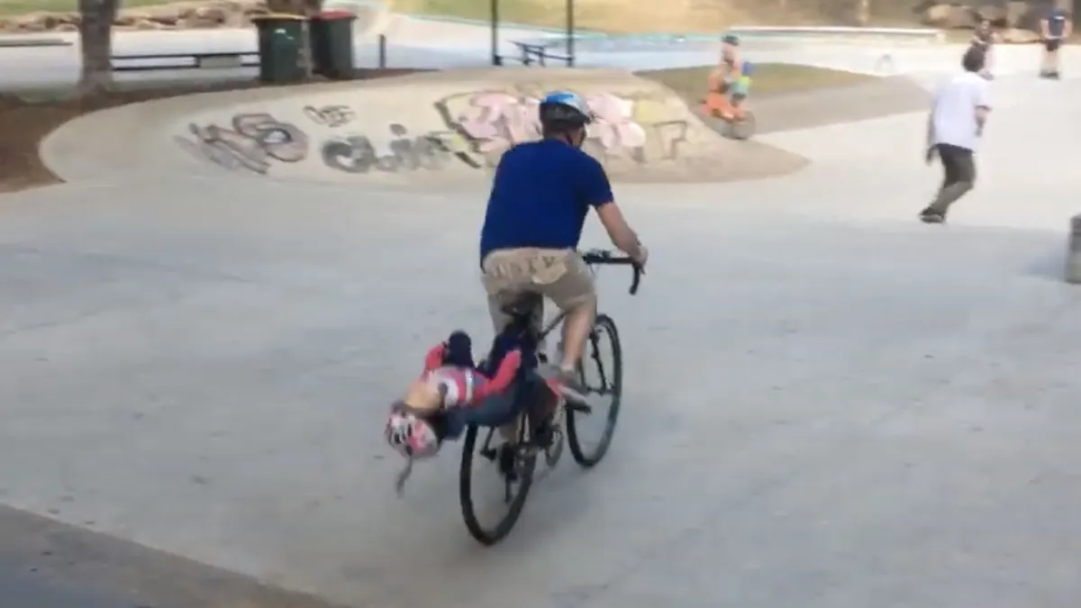 Vader van het jaar in het skatepark
