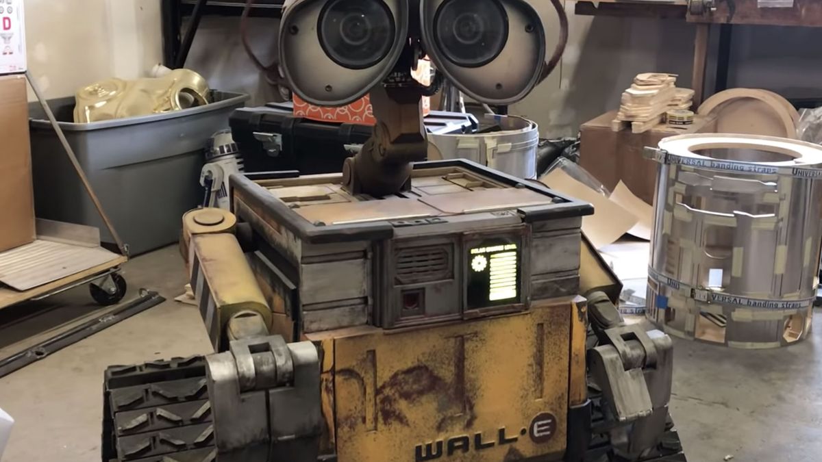 Michael McMaster bouwt robots voor Disney